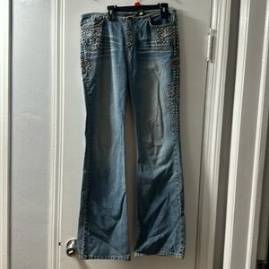 Vintage Express jeans with gems